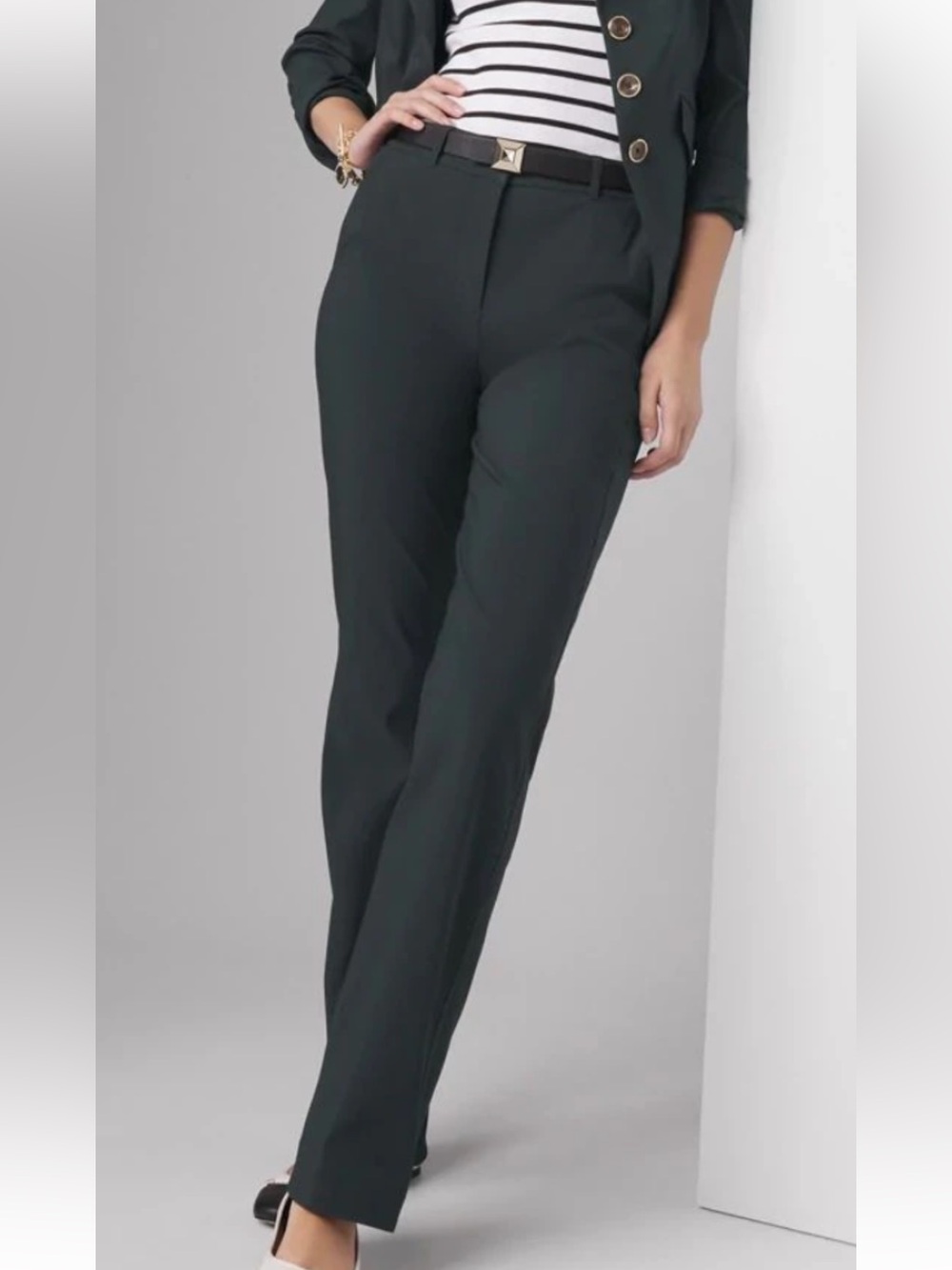 White House Black Market size 0S Ines Slim Boot Cut pant NWT